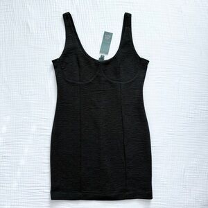 NWT Wild Fable black sleeveless bodycon dress size Medium; New with tags